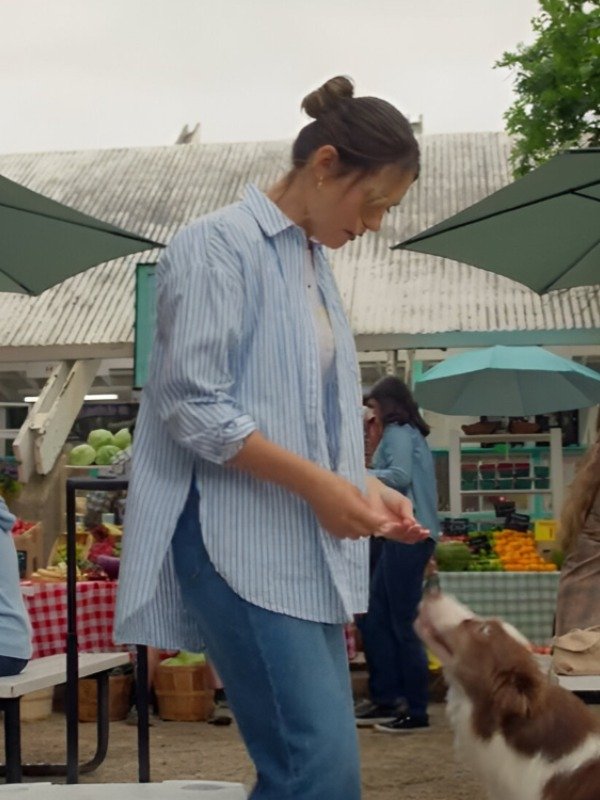 2024 Movie The Magic of Lemon Drops Lyndsy Fonseca Striped Shirt Buy Lyndsy Fonseca The Magic of Lemon Drops Striped Shirt