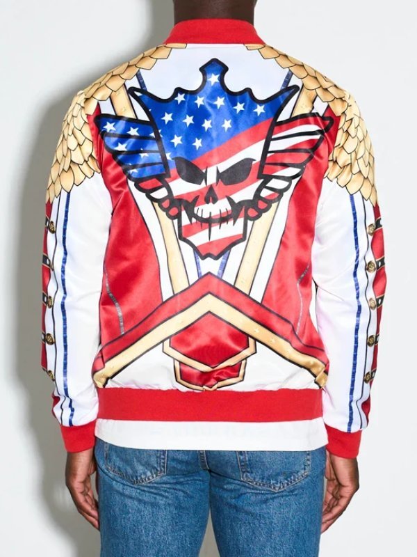 Buy Cody Rhodes Satin Entrance Jacket Cody Rhodes Satin Entrance White Jacket