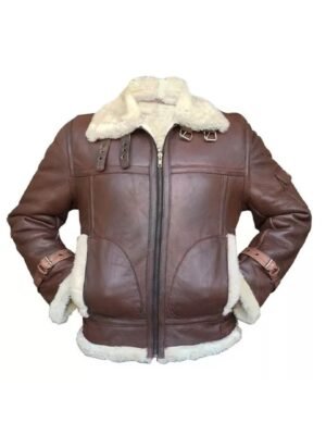 Men’s B3 Sheepskin Shearling Bomber Jacket