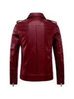 Mens Richard Slim Fit Biker Jacket