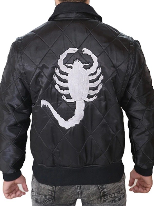 Ryan Jacket Gosling Scorpion Bomber Drive Ryan Gosling Scorpion Bomber Drive Jacket
