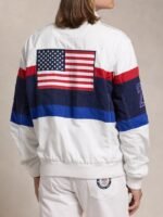 Paris Olympics 2024 Team USA Closing Ceremony Jacket - White