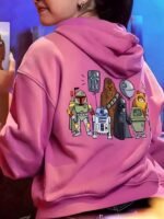 Star Wars Artist Series Pink Hoodie