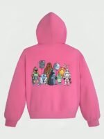 Star Wars Saga Artist Series Pink Zip-Up Hoodie