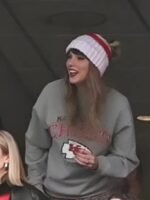 Taylor Swift Gray Chiefs Sweatshirt