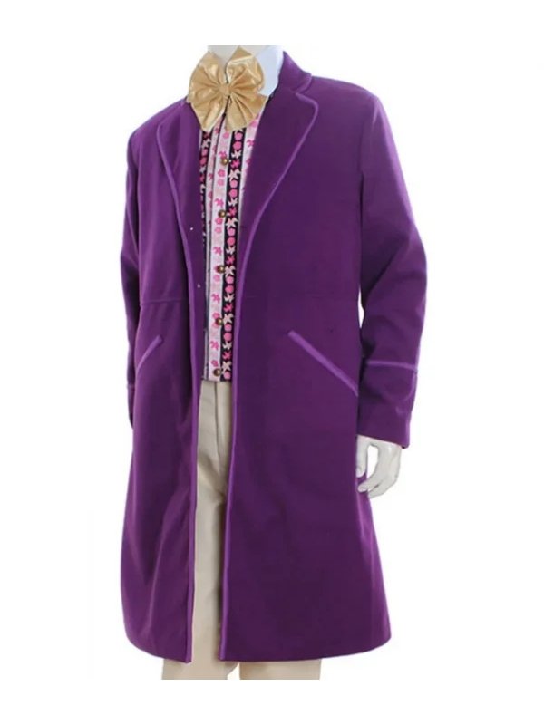 The Chocolate Factory Willy Wonka Purple Willy Wonka Gene Wilder Coat