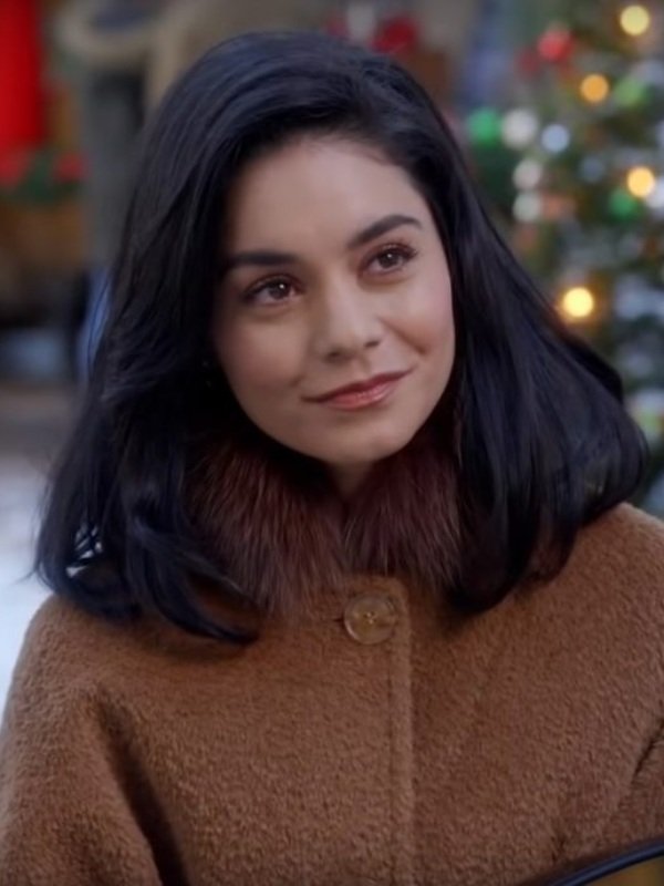 The Knight Before Christmas Vanessa Hudgens Coat Vanessa Hudgens The Knight Before Christmas Brooke Poncho Cape Coat