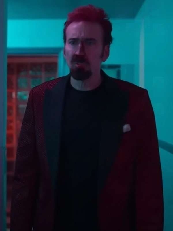The Passenger Nicolas Cage Sympathy for the Devil Red Coat Nicolas Cage Sympathy for the Devil Red Coat
