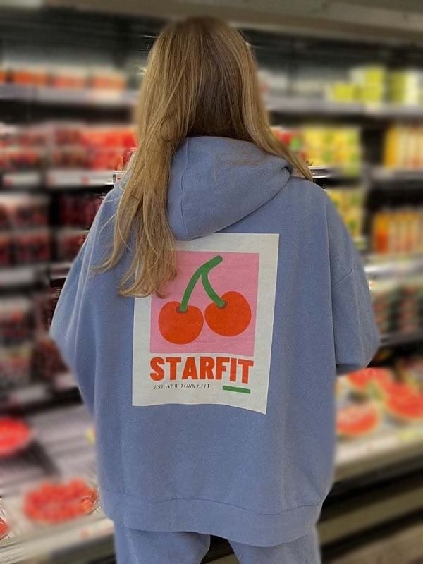 Trendy Starfit Cherry Bomb Hoodie _ Upto 50% Trendy Starfit Cherry Bomb Hoodie _ Upto 50% OFF