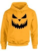 Pumpkin Face Hoodie Trendy Hoodie For Halloween