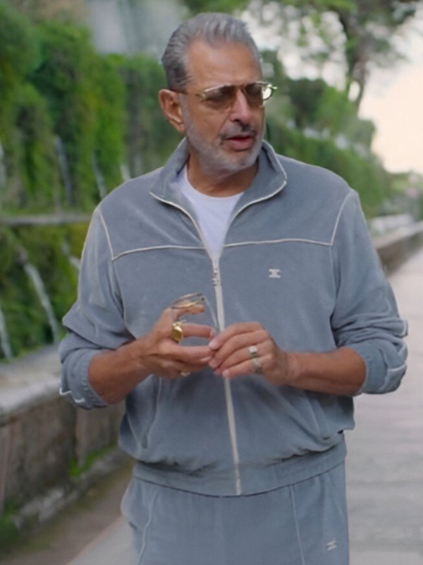 Buy KAOS 2024 Jeff Goldblum Grey Tracksuit KAOS 2024 Jeff Goldblum Grey Tracksuit
