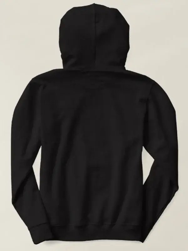 Happy Halloween Orange Bony Typography Hoodie Happy Halloween 2024 Hoodie