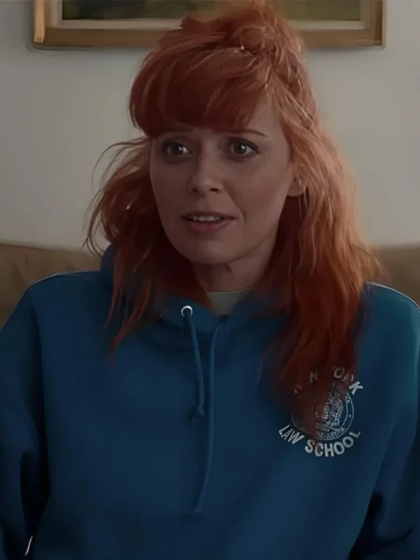 His Three Daughters Natasha Lyonne Blue Hoodie His Three Daughters Natasha Lyonne Blue Hoodie