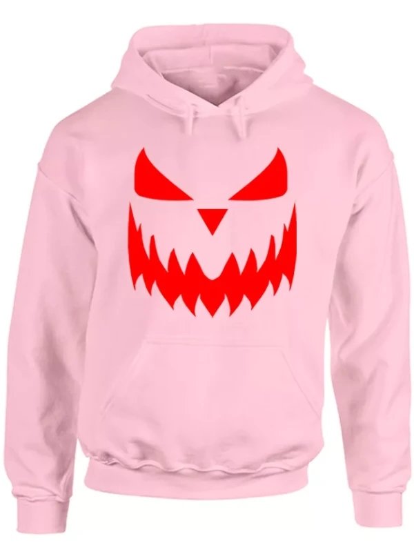 Pumpkin Face Halloween Hoodie 2024 Halloween Party Pumpkin Face Hoodie