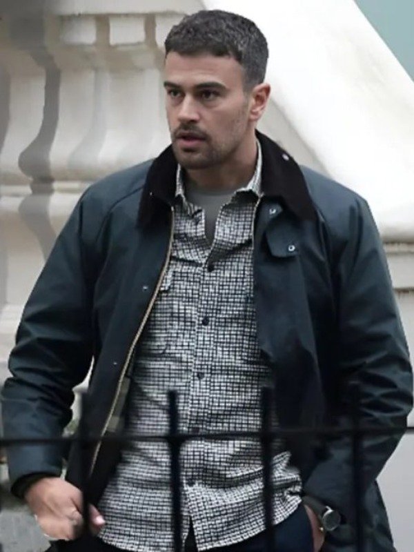 The Gentlemen 2024 Theo James Black Jacket The Gentlemen 2024 Theo James Jacket