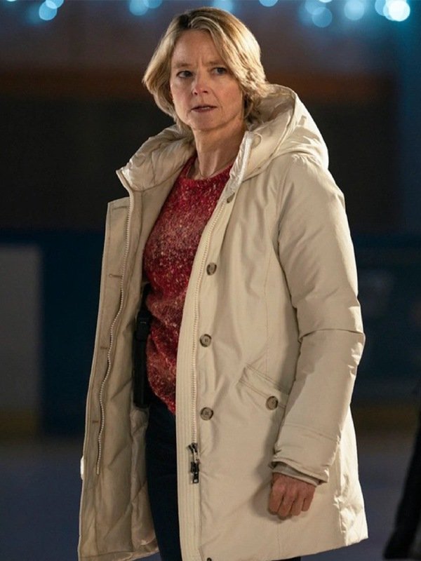 True Detective S4 Jodie Foster White Puffer Jacket Shop True Detective S4 Jodie Foster White Puffer Jacket