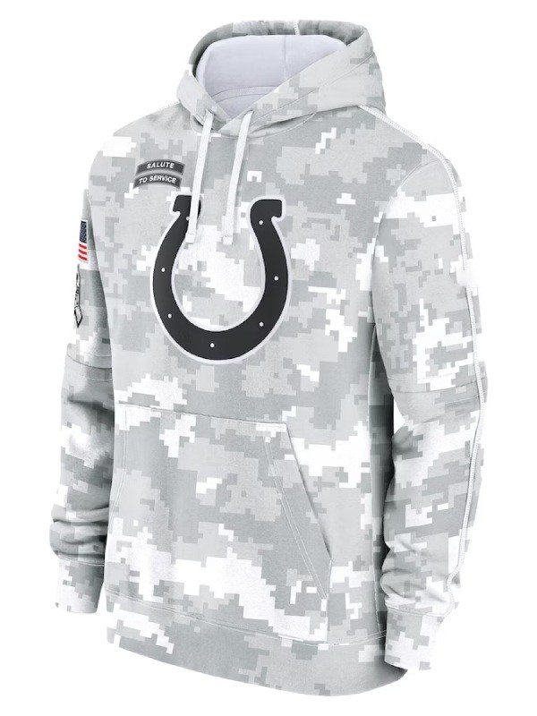 Colts Salute To Service Hoodie Salute to Service 2024 Indianapolis Colts Hoodie