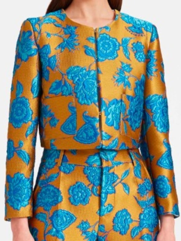 Elsbeth Tascioni 2024 Floral jacket Elsbeth Tascioni 2024 Floral Cropped jacket