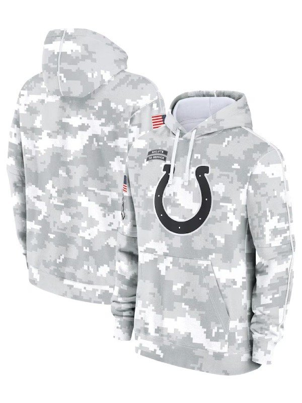 Salute to Service 2024 Indianapolis Colts Hoodie Salute to Service 2024 Indianapolis Colts Camo Hoodie